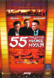 55 градусов ниже нуля